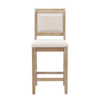 Tabouret de bar Emmy en tissu