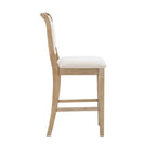 Tabouret de bar Emmy en tissu