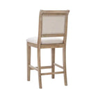 Tabouret de bar Emmy en tissu