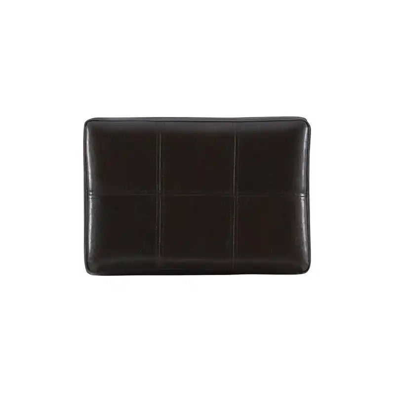 Tabouret de comptoir sans dossier en similicuir Claridge
