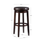 Tabouret de bar en similicuir Maya
