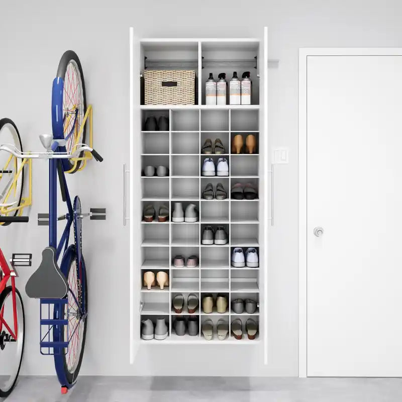 Meuble de rangement 40 casiers pour chaussures