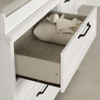 Table à langer avec contour amovible - Blanc pur