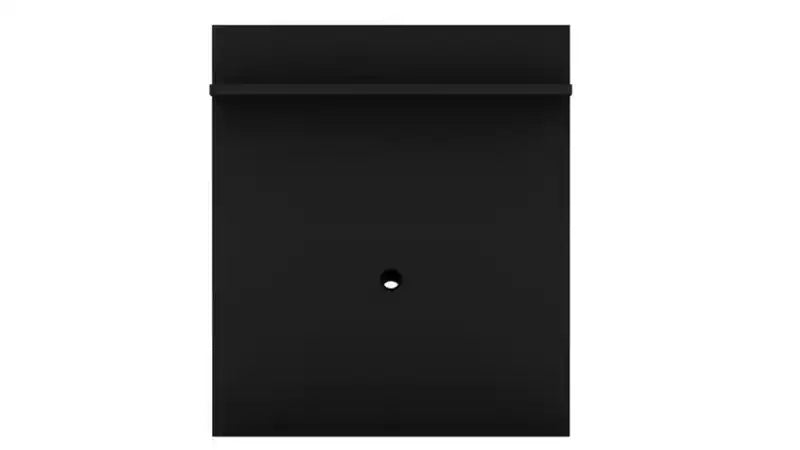 Manhattan Comfort Tribeca 35.43 Mid-Century Modern TV Panel with Overhead Decor Shelf