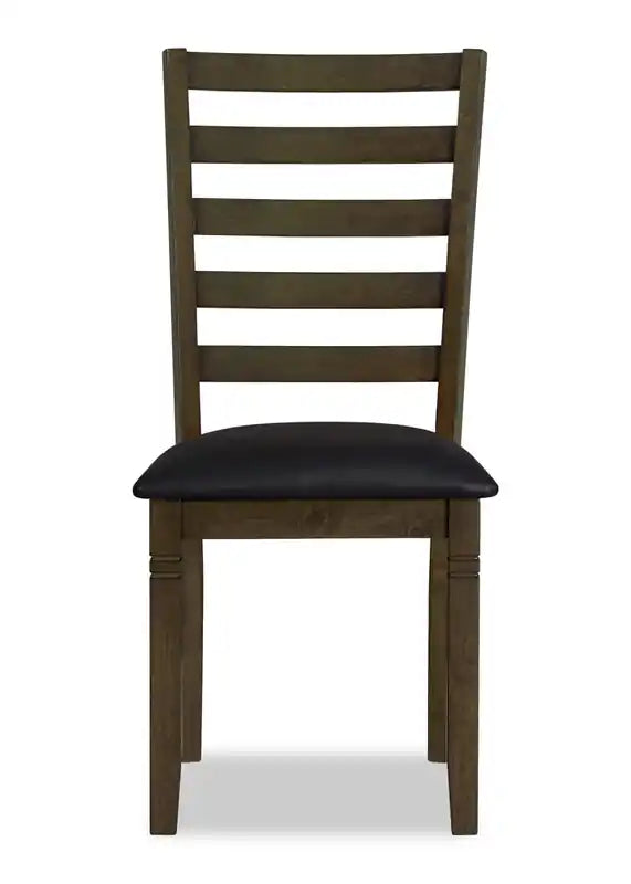 Chaise de salle à manger Devon avec tissu en cuir végétalien