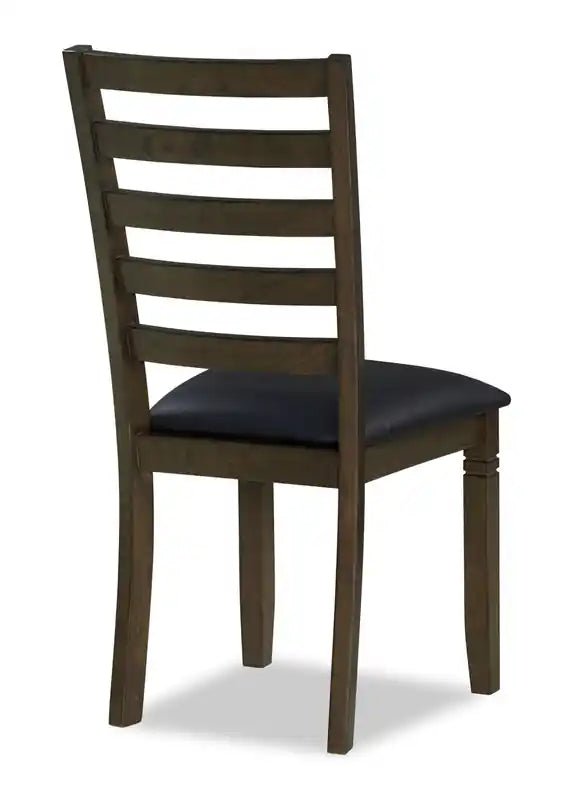 Chaise de salle à manger Devon avec tissu en cuir végétalien