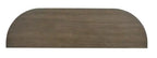 Table basse ronde moderne en bois massif de 60 cm avec rangement - Porpoise