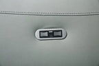 Canapé inclinable électrique en cuir véritable 76 avec appuie-tête électriques et ports USB - Bleu Spa