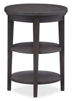 Table d'appoint traditionnelle en pin Hanson, 18 po, ronde