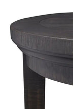 Table d'appoint traditionnelle en pin Hanson, 18 po, ronde