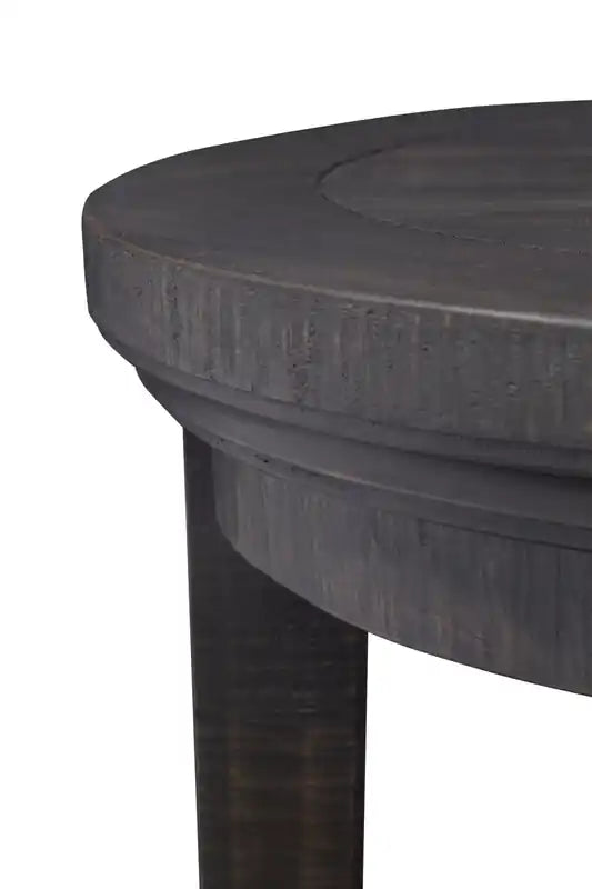 Table d'appoint traditionnelle en pin Hanson, 18 po, ronde