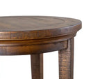 Table d'appoint traditionnelle en pin Hanson, 18 po, ronde