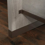Bureau d'angle professionnel Manhattan Gate 65.98 avec 2 tiroirs - Chêne Mystic