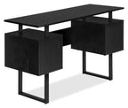 Rafa 47.75 Office Desk with 2 Storage Cabinets