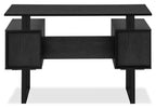 Bureau de 47,75 po avec 2 armoires de rangement