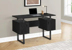 Bureau de 47,75 po avec 2 armoires de rangement